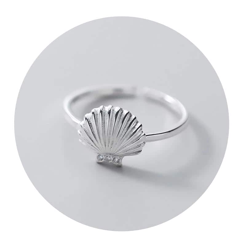 Snäckring 925 Sterling Silver