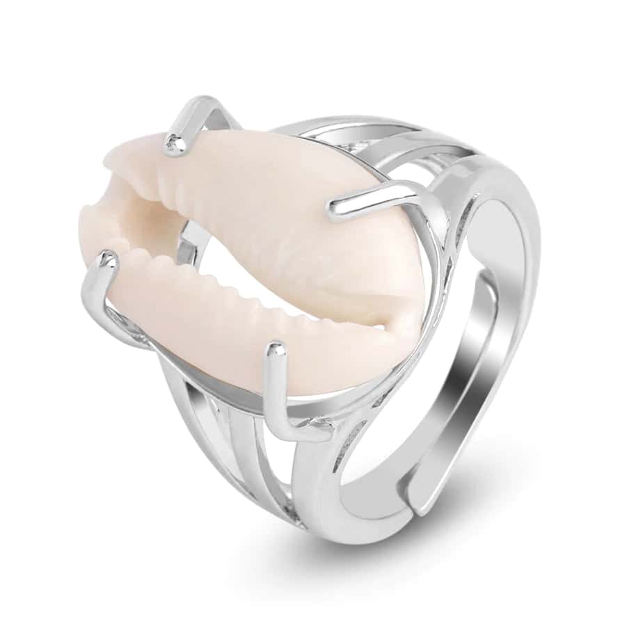 Snäckring Inställd Kauri (Silver)