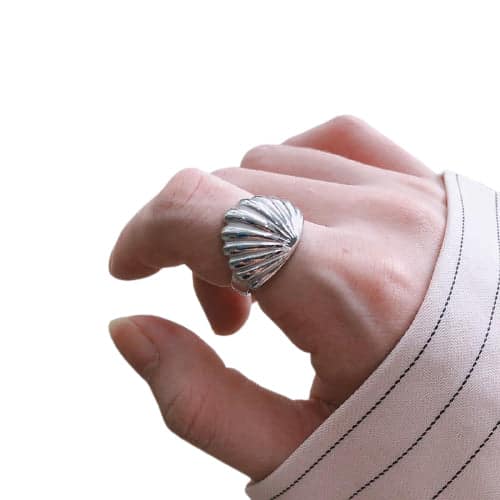 Snäckring I 925 Sterling Silver