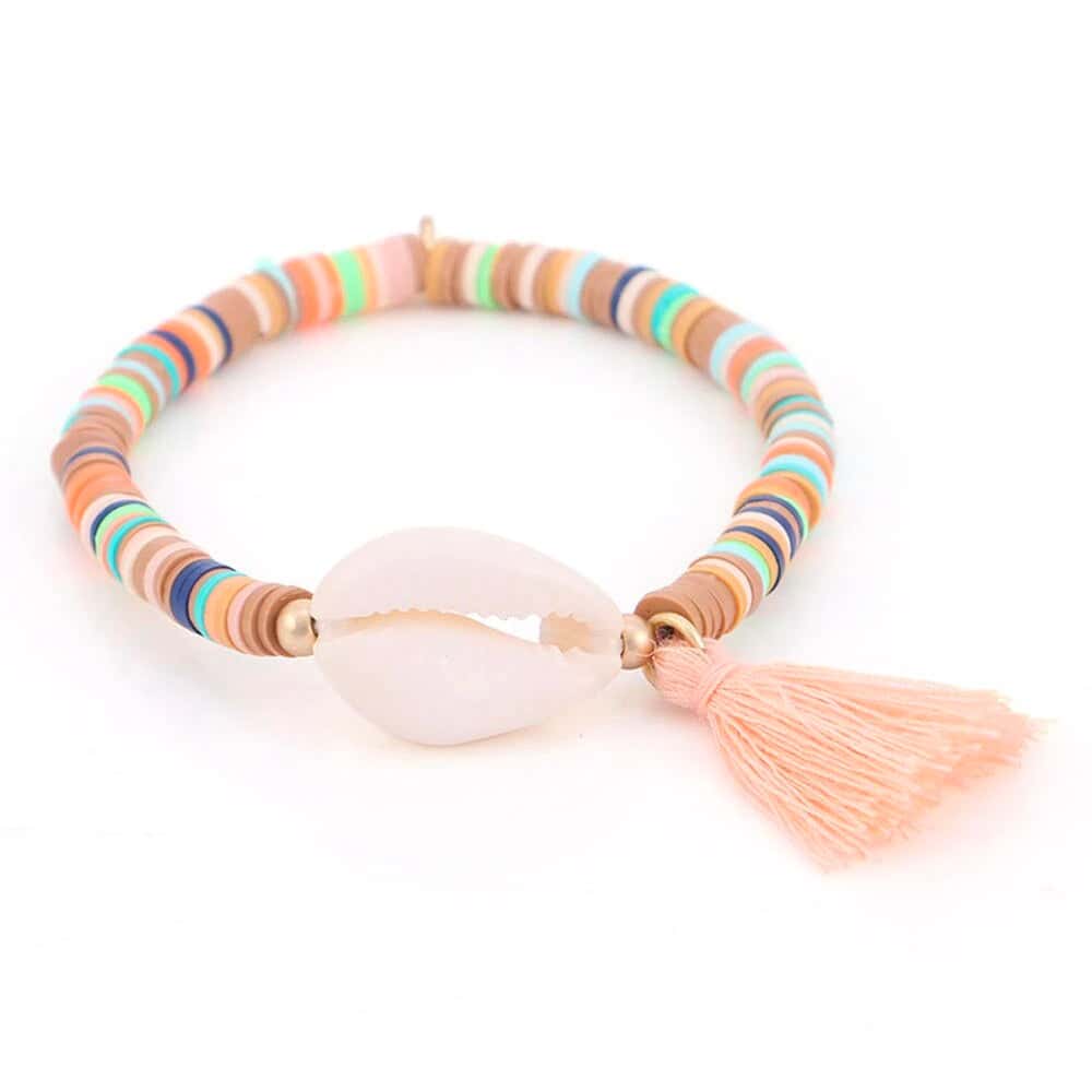 Snäckarmband Sand Surfa Kaurisnäcka