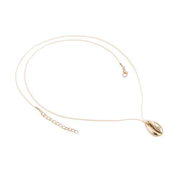Snäckhalsband Gyllene Cowrie