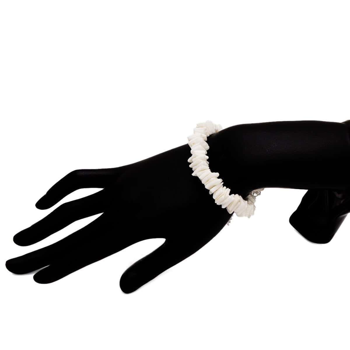 Snäckarmband Vita Hawaii Puka Snäckor