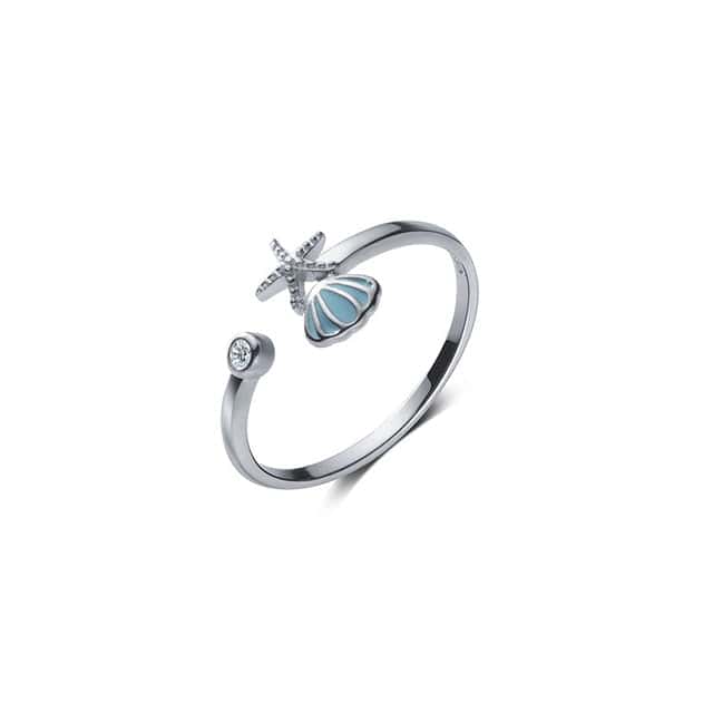 Snäckring 925 Sterling Silver